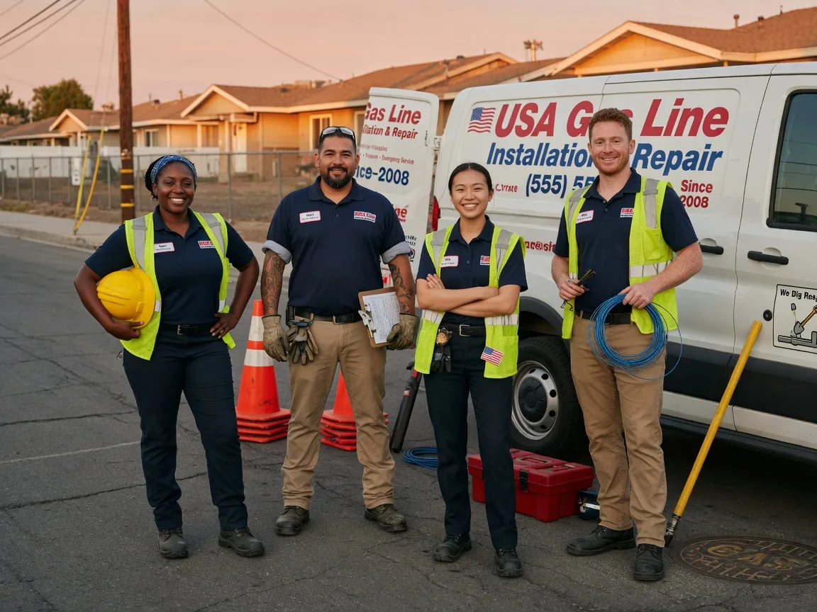 Gas Line Installation company in Wallace, MI